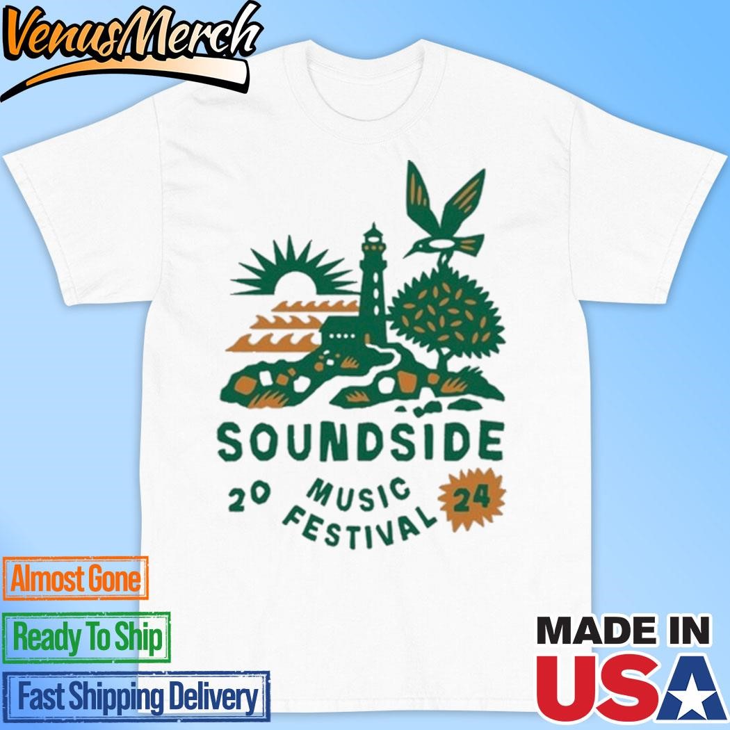 Official Soundside Music Festival Lighthouse Lineup Shirt