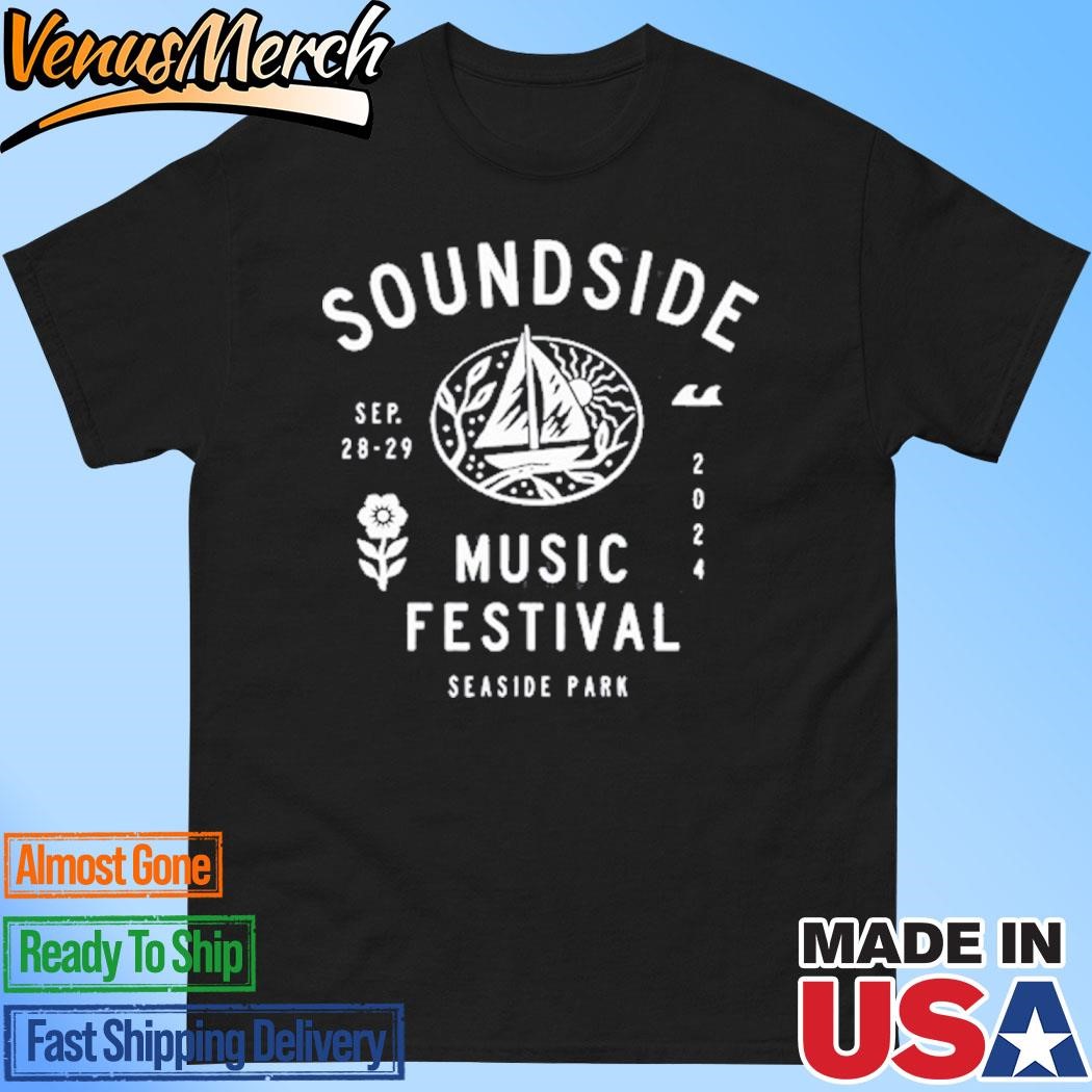 Official Soundside Music Festival Sailboat Lineup Concert Shirt