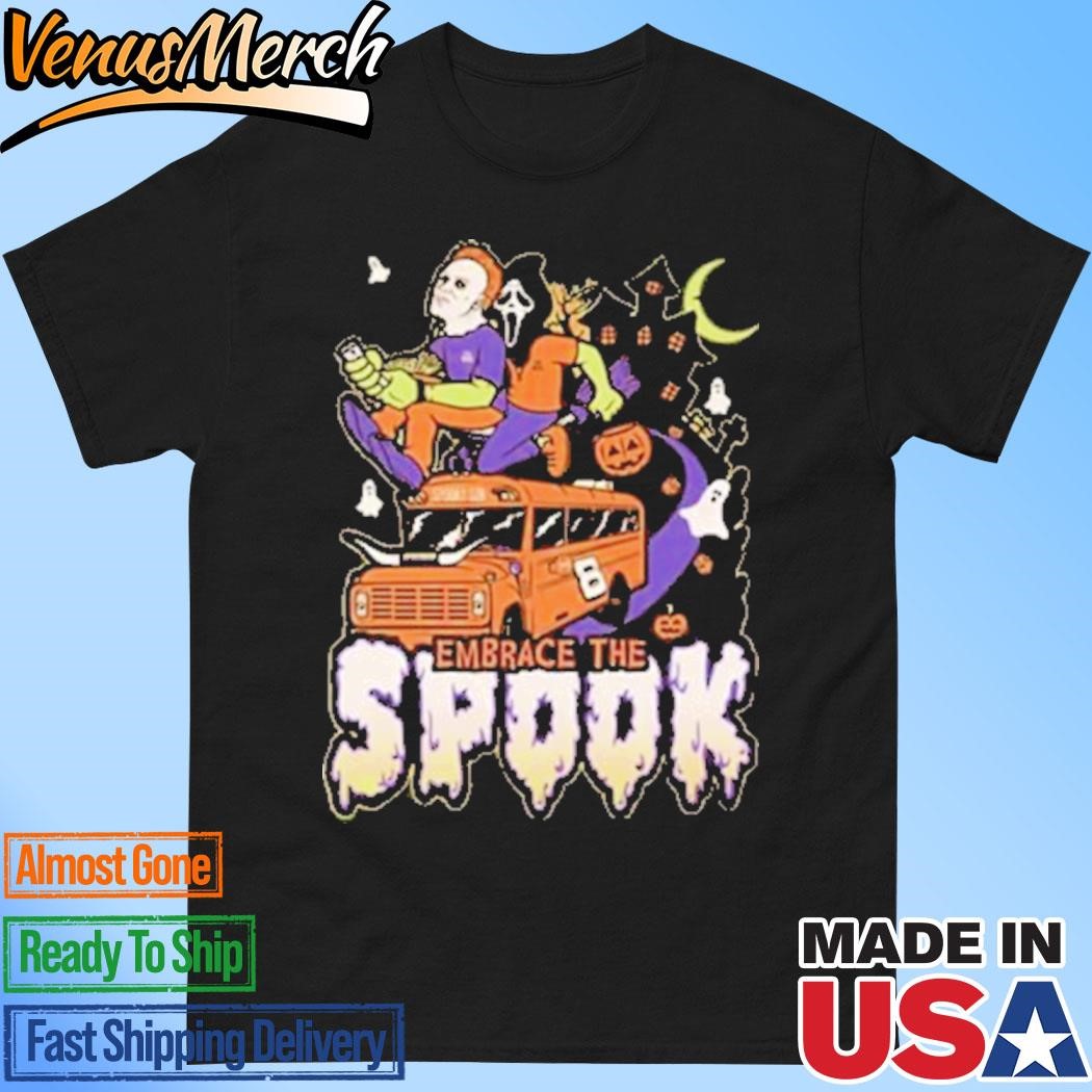 Official Spooktober Spooky Szn Embrace The Spook Halloween T-Shirt