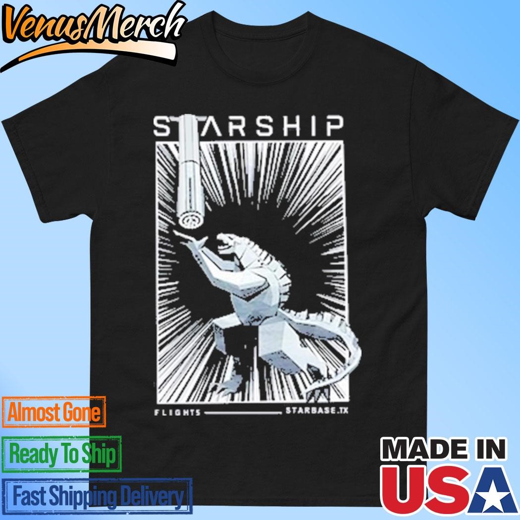 Official Starship Flight 5 Shirt