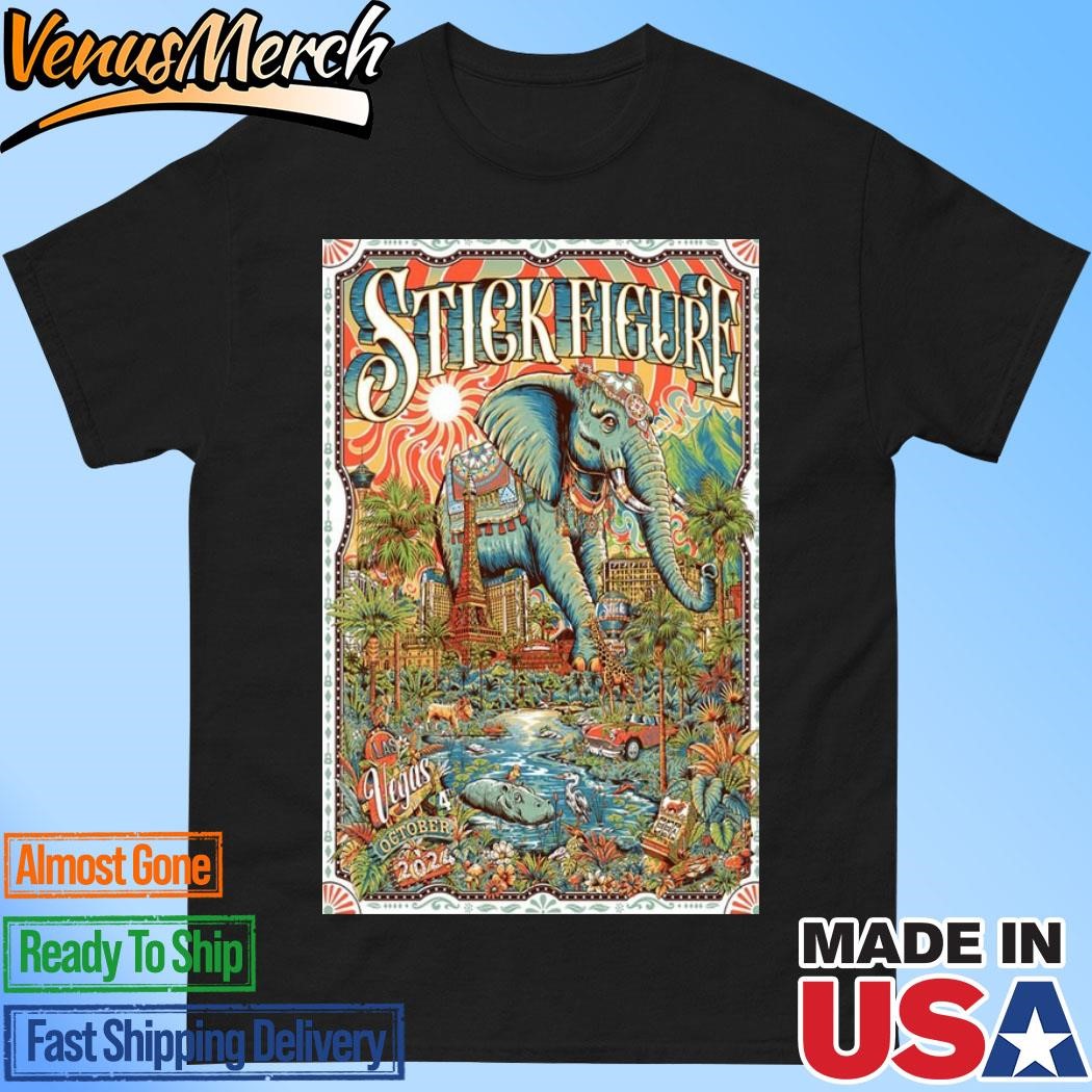 Official Stick Figure Oct 4 2024 At Las Vegas, NV Poster Shirt