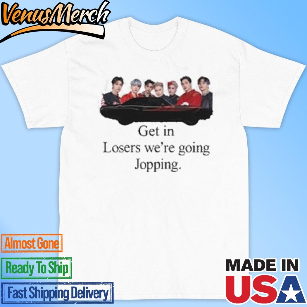 Official SuperM Get In Loser We’re Going Jopping T-Shirt