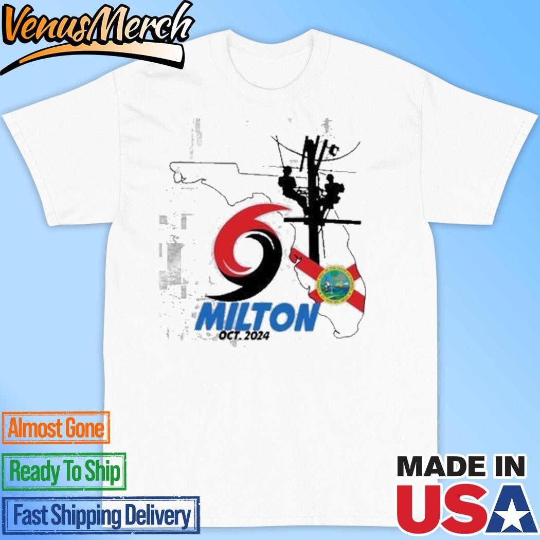 Official Support Hurricane Milton 2024 Shirt