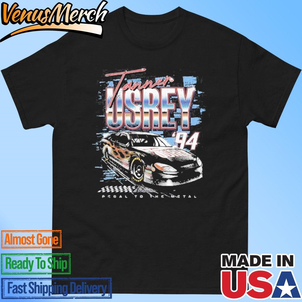 Official Tanner Usrey Racecar Pedal To The Metal T-Shirt