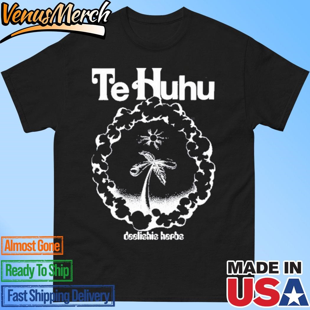 Official Te Huhu 2024 Deelishis Herbs Tour T-Shirt