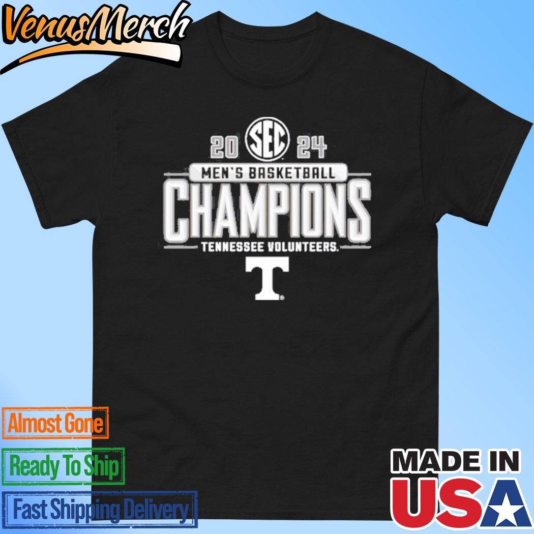 Official Tennessee Men's Basketball Champions 2024 Shirt