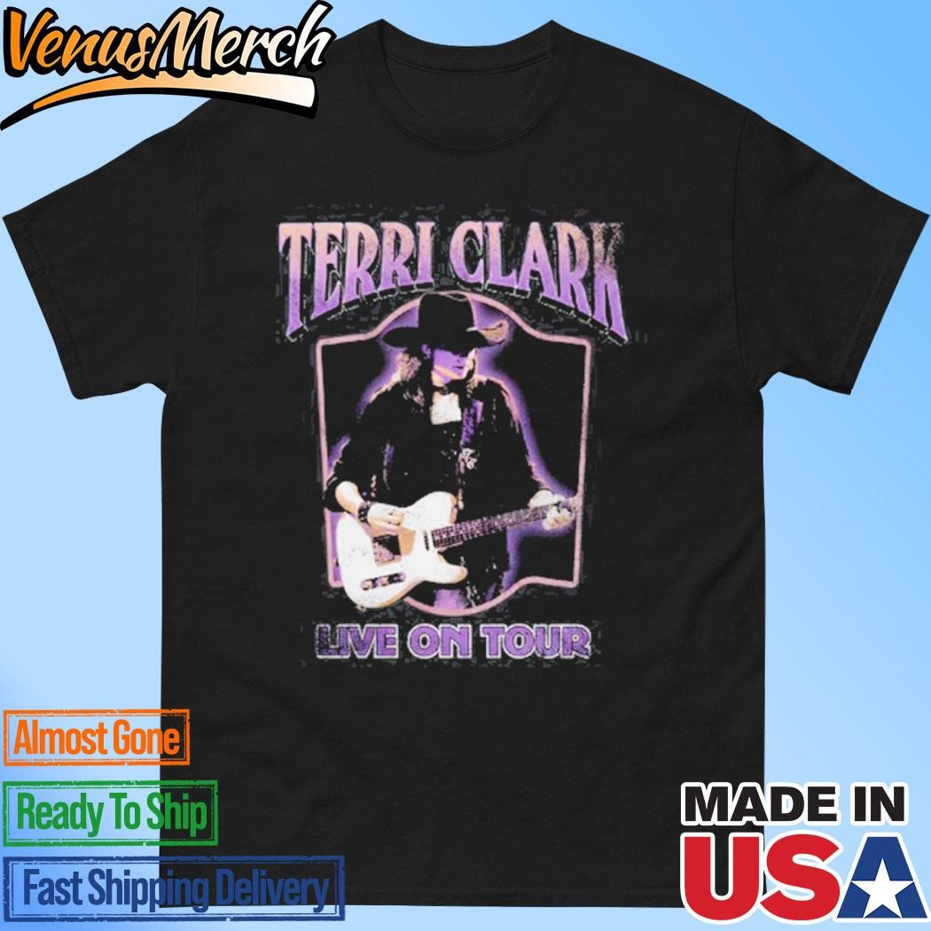 Official Terri Clark Live On Tour 2024 Shirt