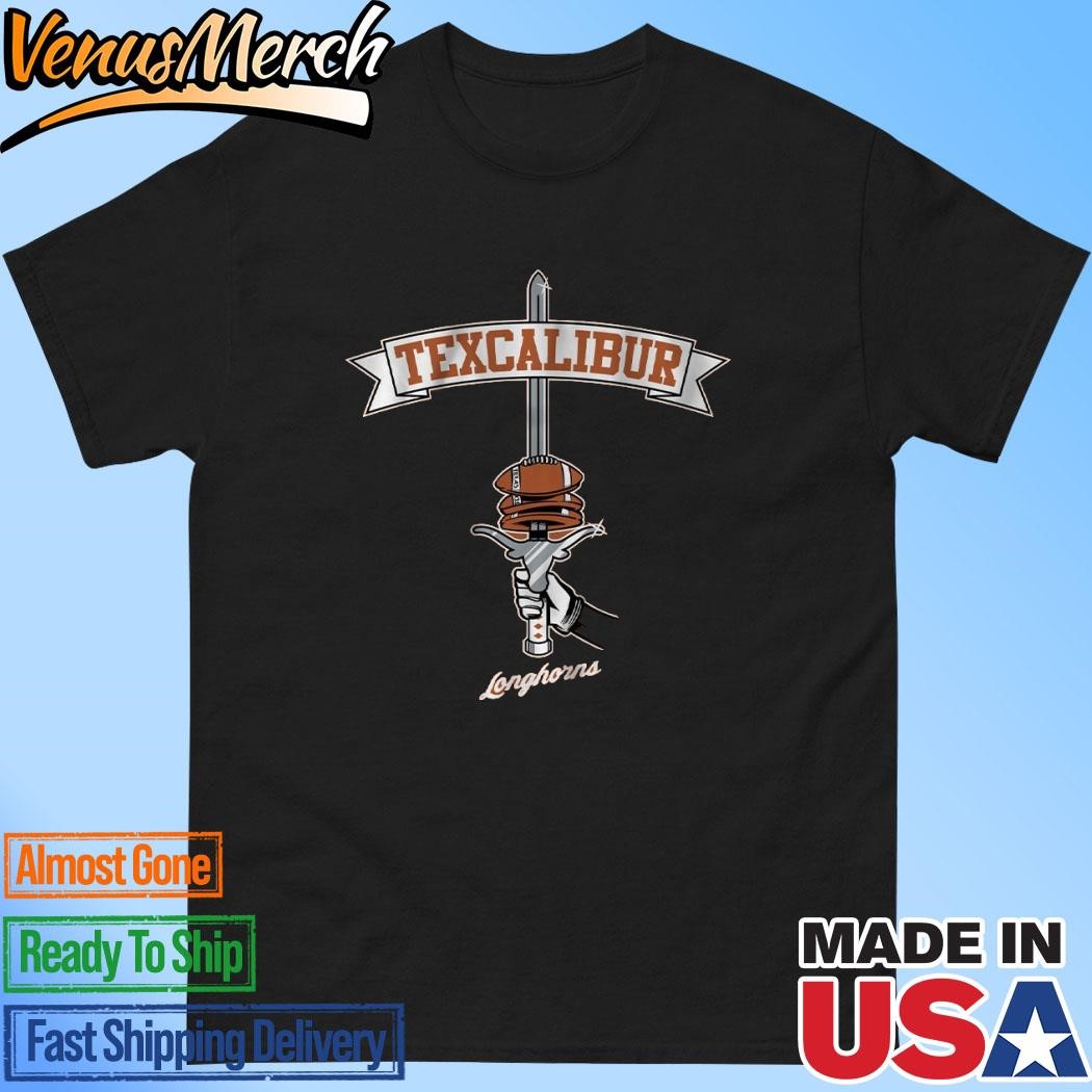 Official Texas Longhorns Football Texcalibur Shirt