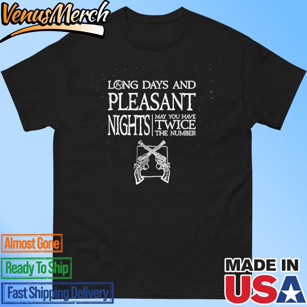 Official The Dark Tower Long Days And Pleasant Nights Stephen King Shirt