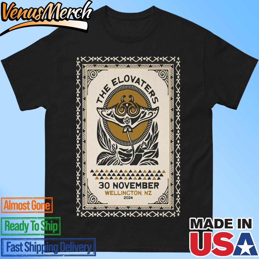 Official The Elovaters Meow in Wellington NZ Nov 30 2024 Poster Shirt