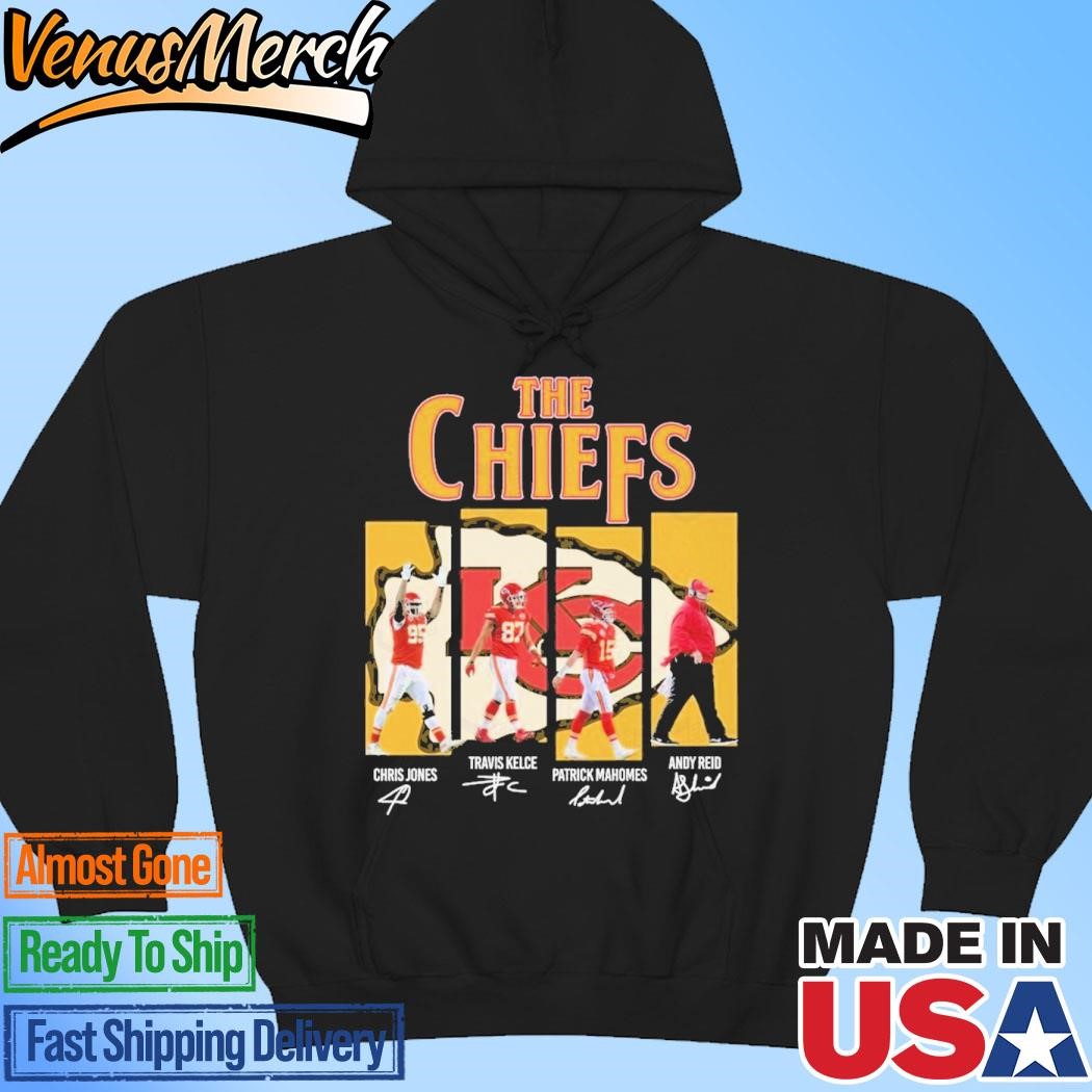 Official The Kansas City Chiefs Signature Unisex Hoodie