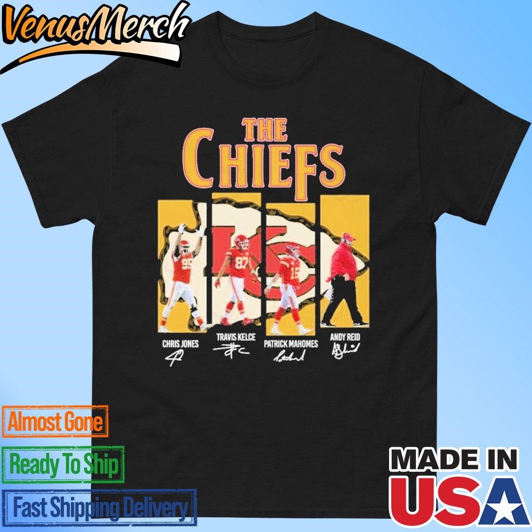 Official The Kansas City Chiefs Signature Unisex T-Shirt