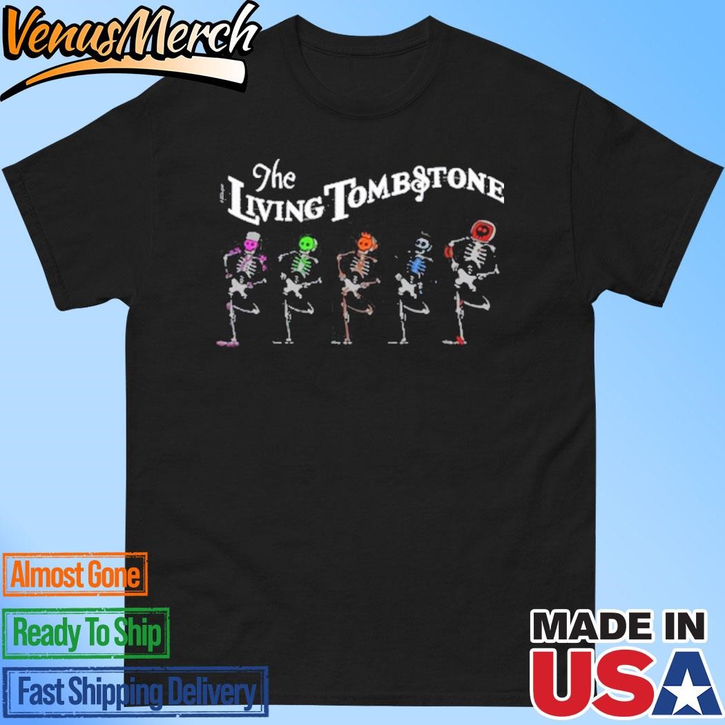 Official The Living Tombstone Skeleton Shirt