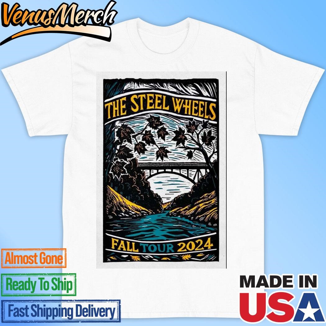 Official The Steel Wheels November 2024 Tour Poster Shirt