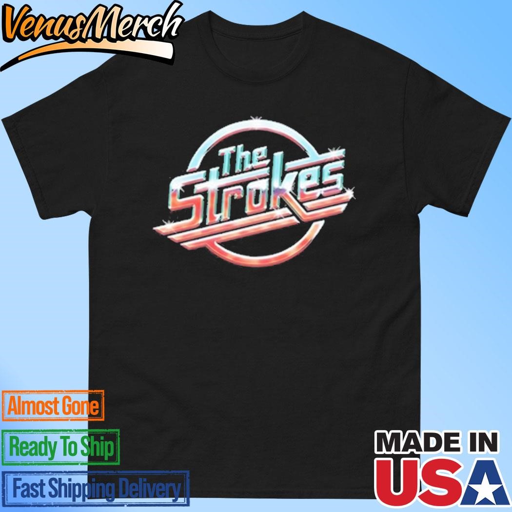 Official The Strokes Chrome Magna Logo Shirt