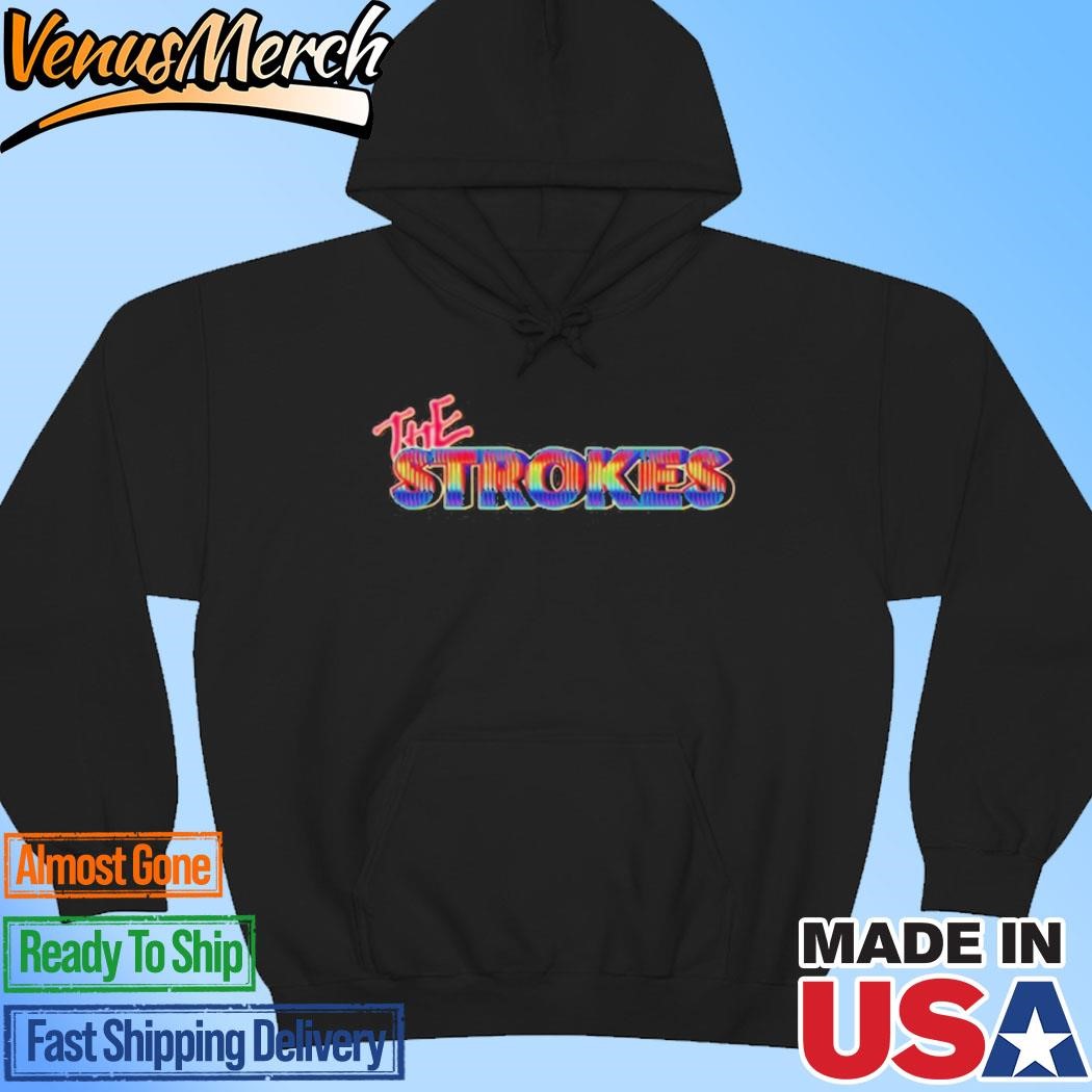 Official The Strokes Logo Hoodie