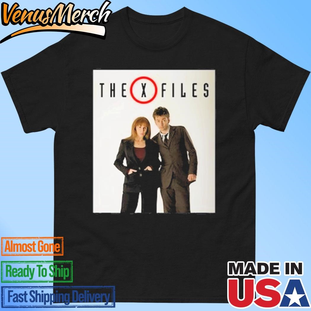 Official The X Files Doctor Who David Tennant And Catherine Shirt