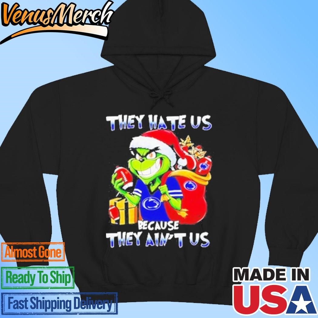 Official They Hate Us Grinch Ravens Ain't Us Christmas 2024, Hoodie