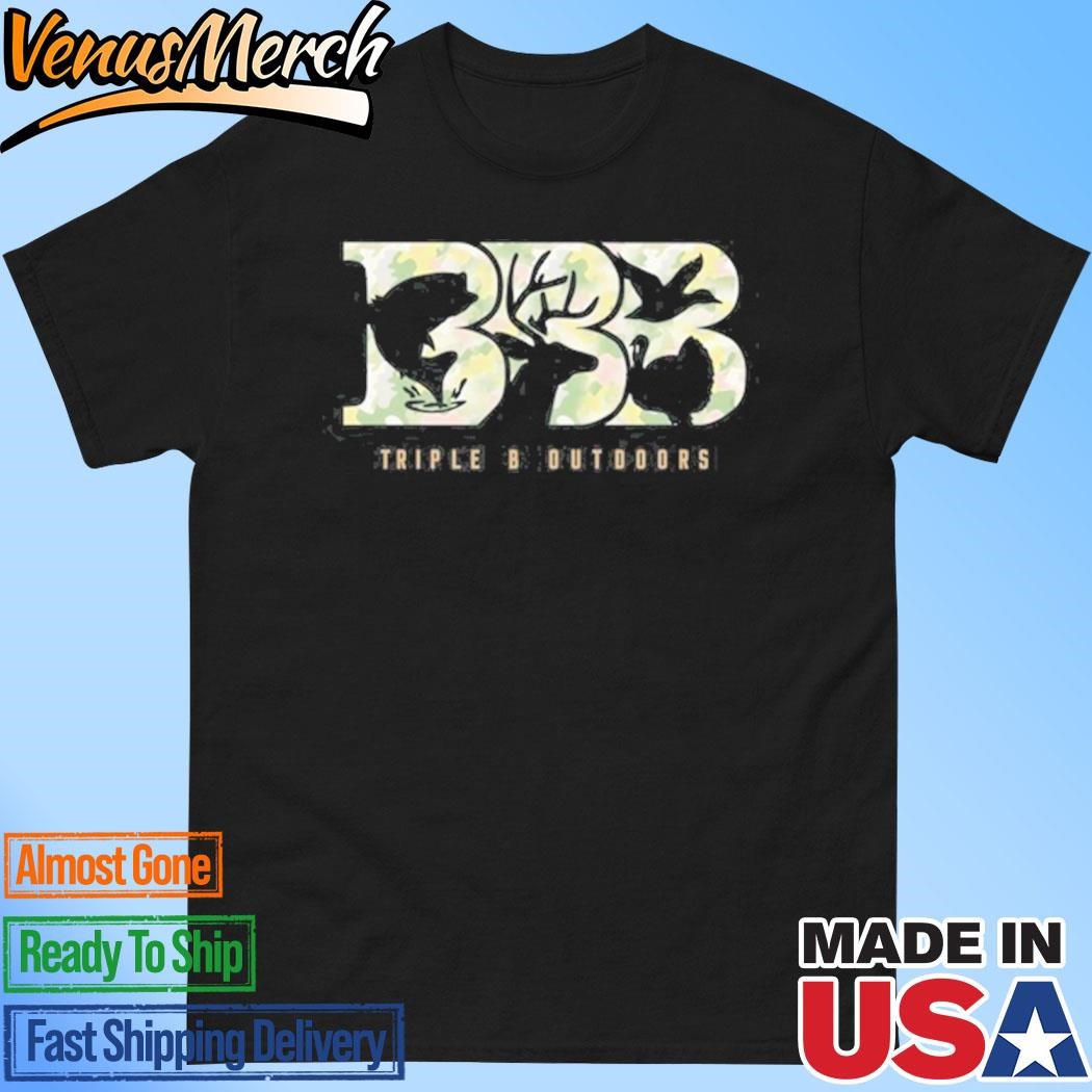 Official Triple B Outdoors Green Camo Logo Shirt