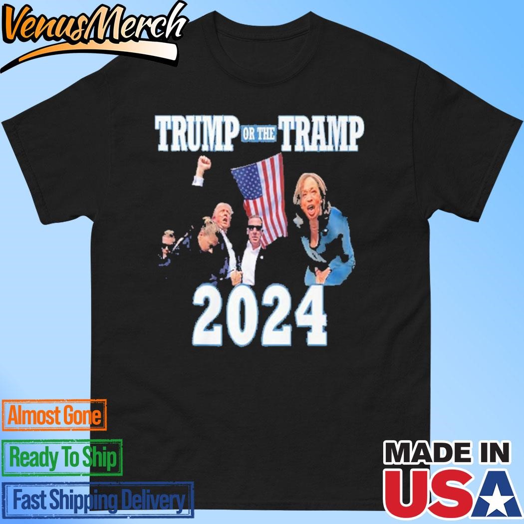 Official Trump Harris Trump Or The Tramp 2024 Shirt