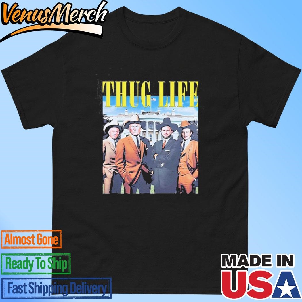 Official Trump JD Vance Elon Musk Robert F. Kennedy Jr Friends Thug Life Shirt