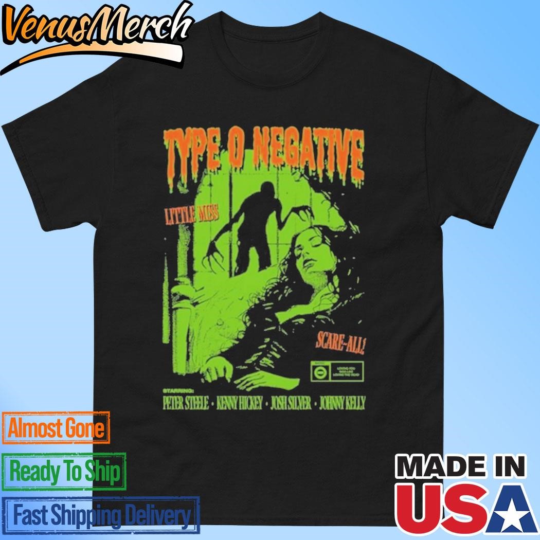 Official Type O Negative Scare All Horror Film Shirt