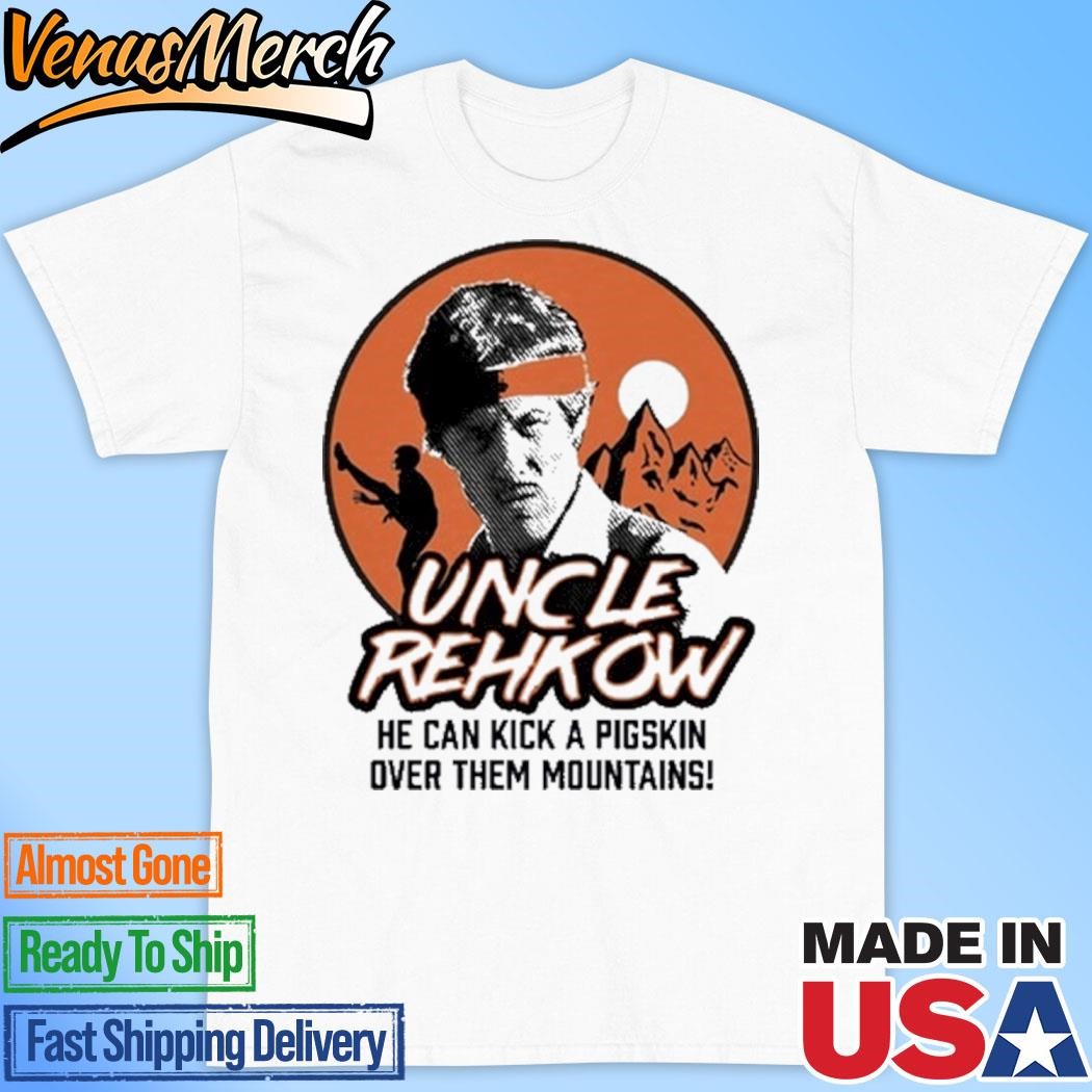 Official Uncle Rehkow He Can Kick A Pigskin T-Shirt