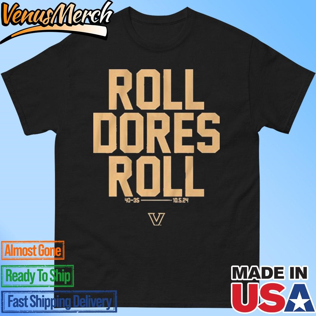 Official Vanderbilt Football Roll Dores Roll Shirt