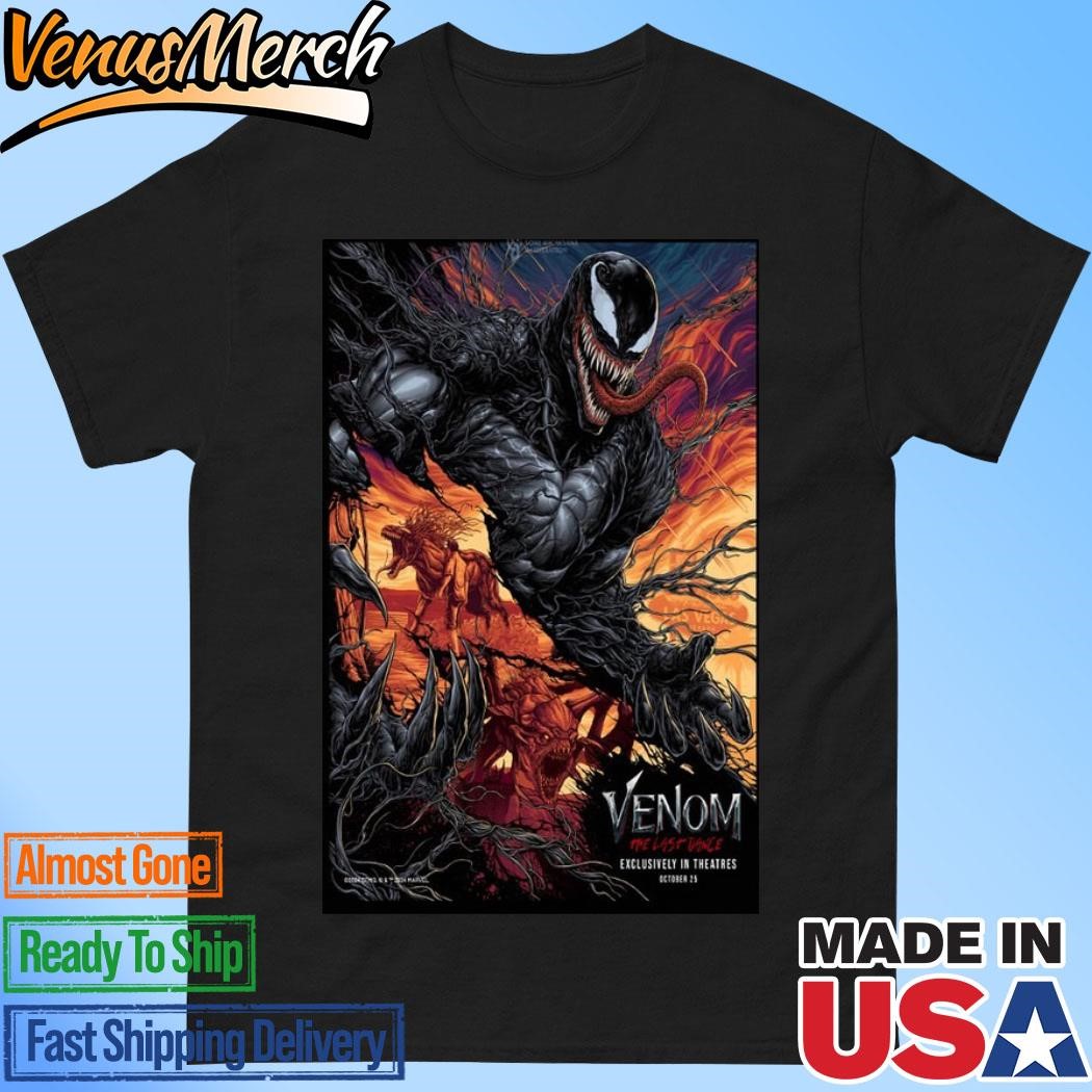 Official Venom The Last Dance October 25 2024 Art Poster Shirt