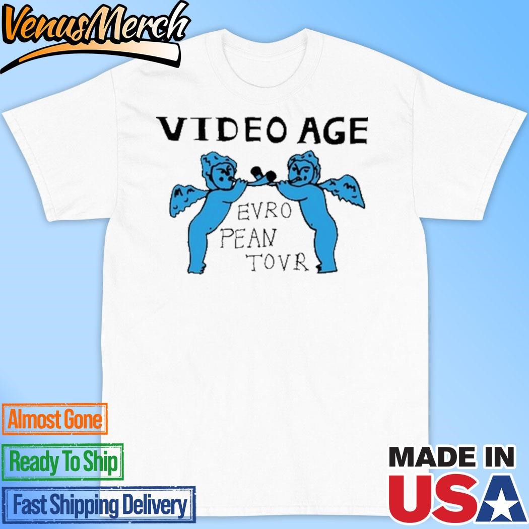 Official Video Age European Tour Shirt