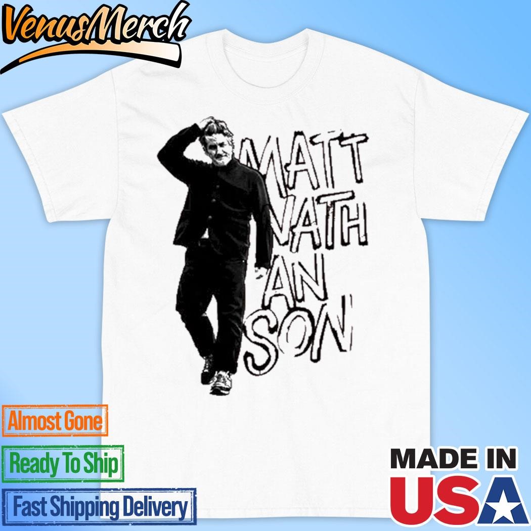 Official Walking Matty Matt Nathanson Solo Tour 2024 Shirt