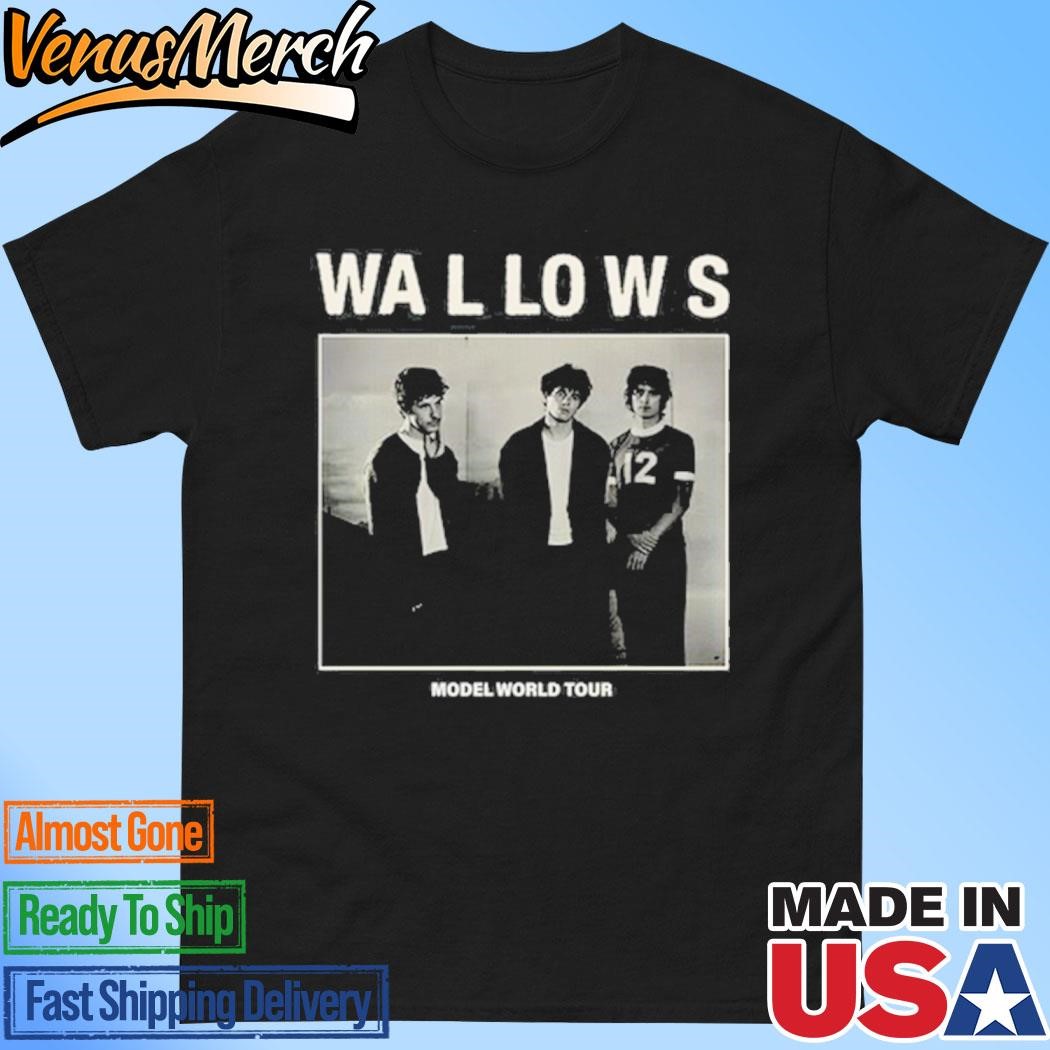 Official Wallows Model Tour Black 2024 Shirt