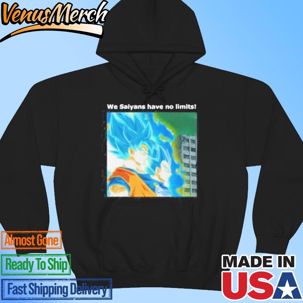 Official We Saiyans Have No Limits Hoodie