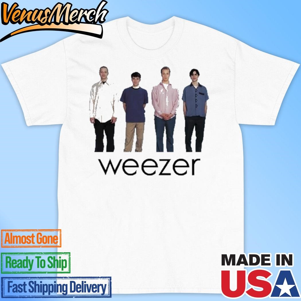 Official Weezer Blue Album Cover Shirt