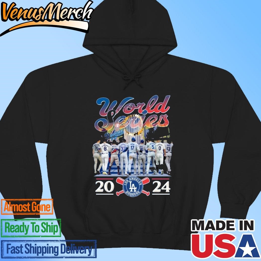 Official World Series 2024 National Champions Los Angeles Dodgers Hoodie