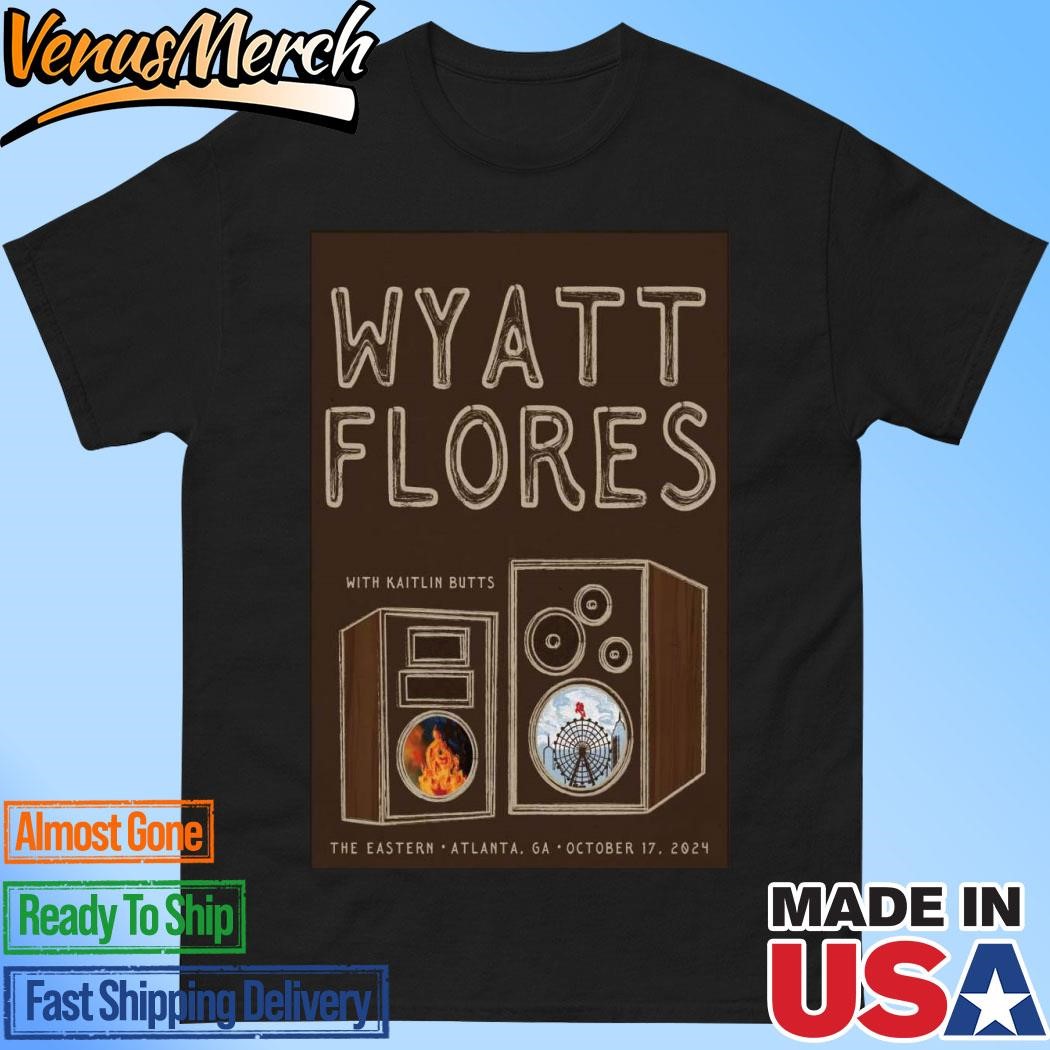 Official Wyatt Flores The Eastern, Atlanta, GA Oct 17, 2024 Poster Shirt