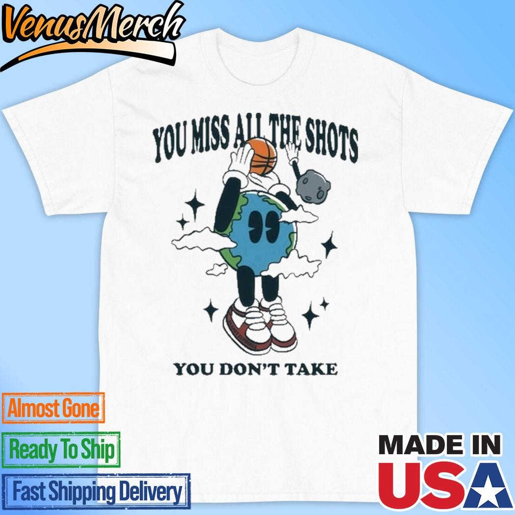 Official You Miss All The Shots You Don't Take Planet Euphoria T-Shirt