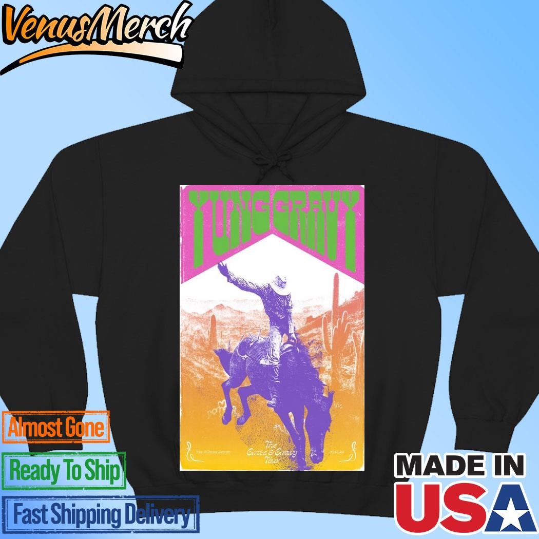 Official Yung Gravy The Fillmore Detroit In Detroit, MI Oct 12 2024 Event Poster Hoodie