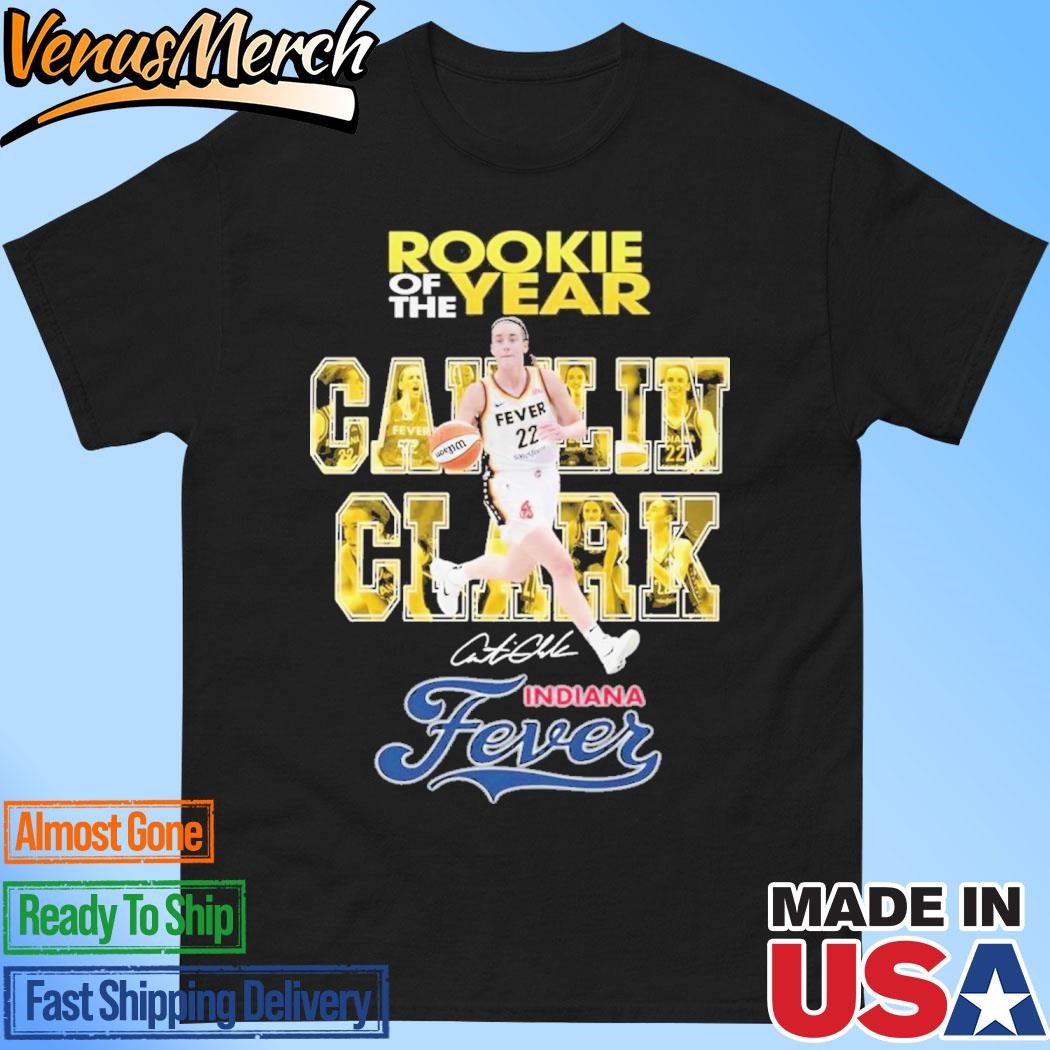 Official Caitlin Clark Indiana Fever Rookie Of The Years 2024 T-Shirt