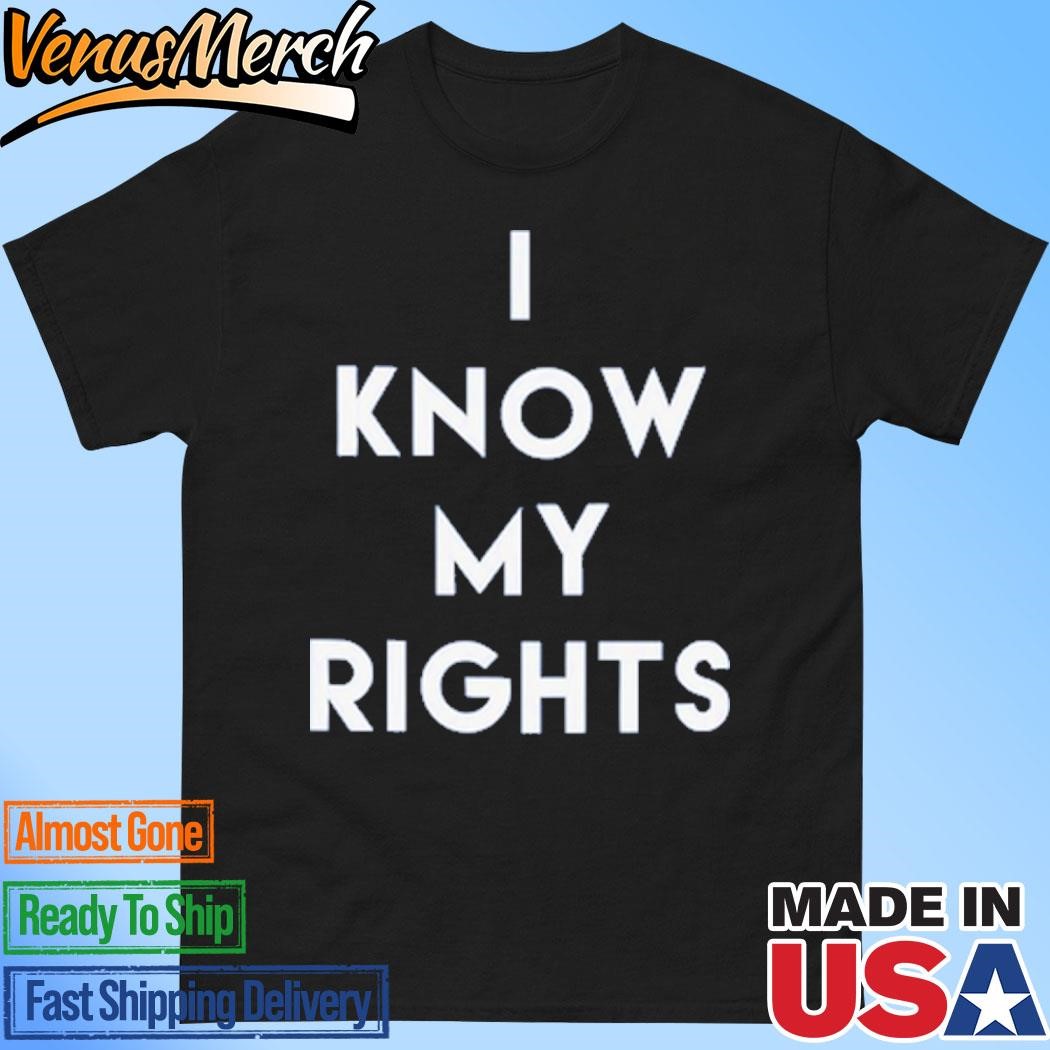 Colin Kaepernick And Nessa Diab I Know My Rights Shirt