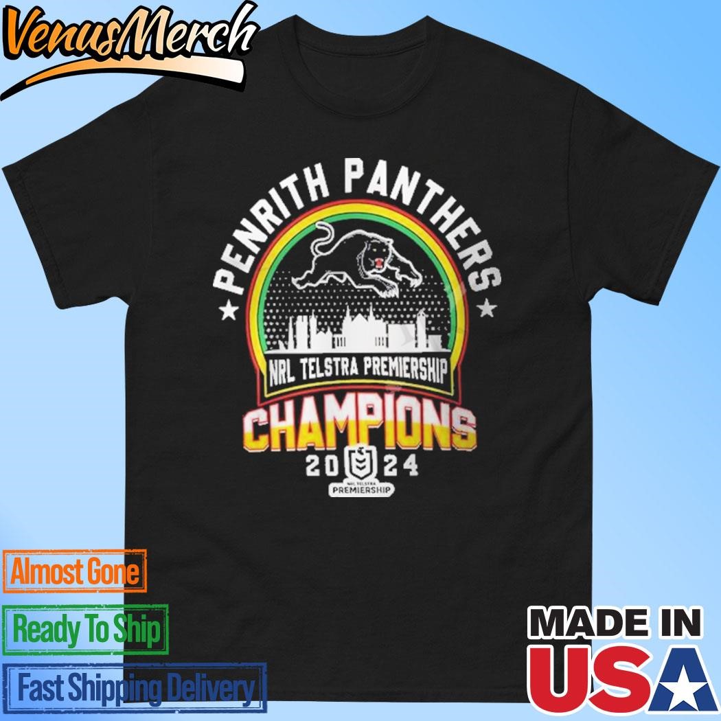 Official 2024 NRL Telstra Premiership Champions Penrith Panthers Shirt