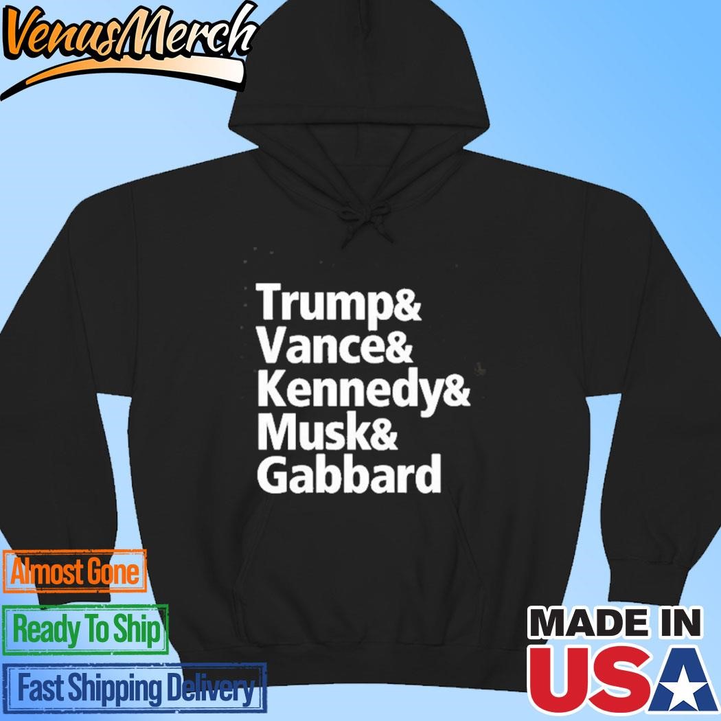 Official Trump Vance Kennedy Musk Gabbard Hoodie