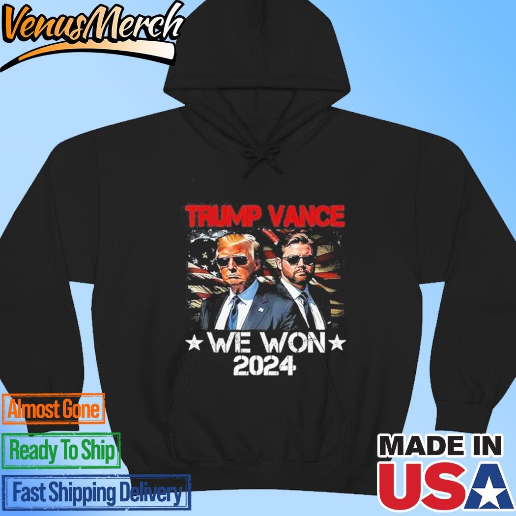 Official Trump Vance We Won 2024 Hoodie