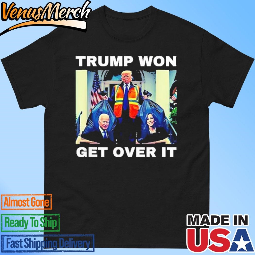 Official Trump Won Get Over It Maga Won Election 2024 Shirt