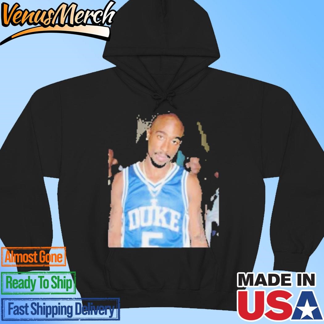 Official Tupac Shakur Duke Jersey T-shirts Hoodie